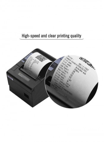 Thermal Receipt Printer Black