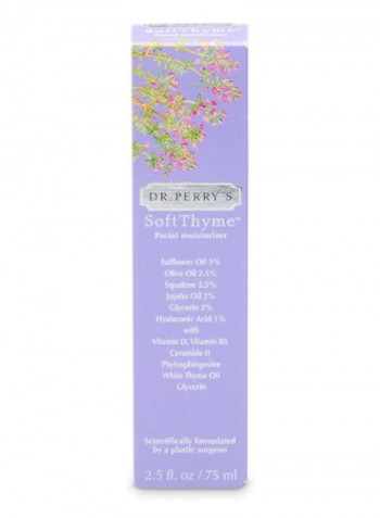 SoftThyme Facial Moisturizer 75ml