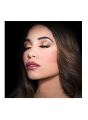 5-In-1 Pro Eyeshadow Palette Red/Gold/Brown
