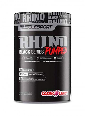 Rhino Black Pumped
