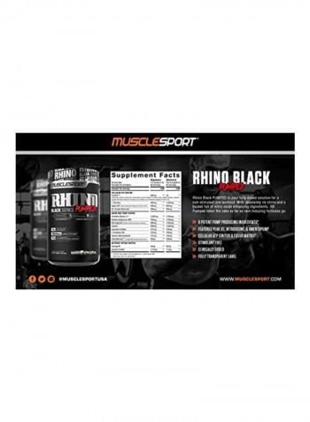 Rhino Black Pumped