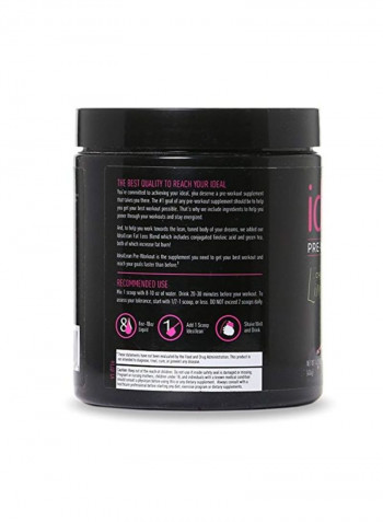 Ideallean Pre-Workout Supplement Powder - Cherry Limeade