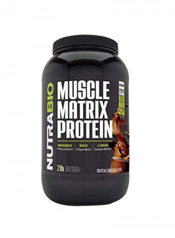 Muscle Matrix Protein Dietary Supplement - Dutch Chocolate