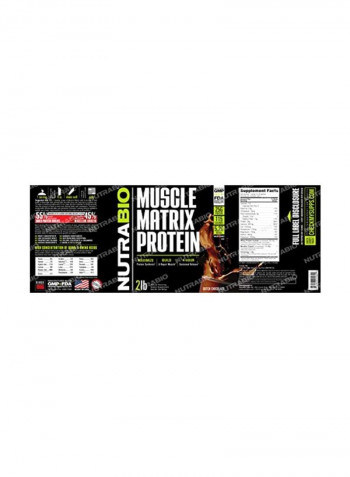 Muscle Matrix Protein Dietary Supplement - Dutch Chocolate
