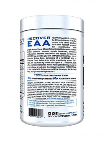 Recover EAA Electrolytes - Pink Lemonade Flavored