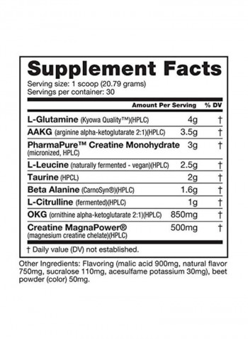 Extreme Nitric Stack Dietary Supplement - Kiwi Strawberry