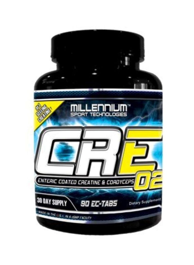 Enteric Coated Creatine And Cordyceps Dietary Supplement - 90 Tablets