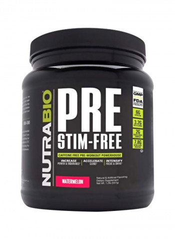 Pre Stim Free Dietary Supplement
