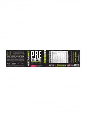 Pre Stim Free Dietary Supplement