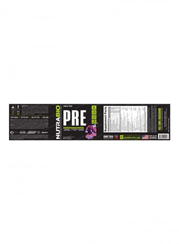 Pre Workout Dietary Supplement - Grape Berry Crush