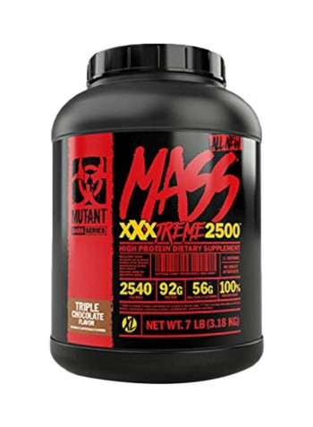 Dark Series Mass XXXtreme 2500 Gainer - Triple Chocolate Flavoured