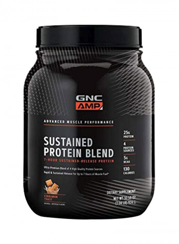Sustained Protein Blend Dietary Supplement - Cinnamon Toast