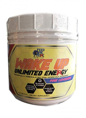 Wake UP Unlimited Energy Pre Workout Powder