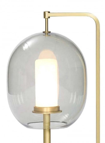 Decorative LED Table Lamp Gold/Clear
