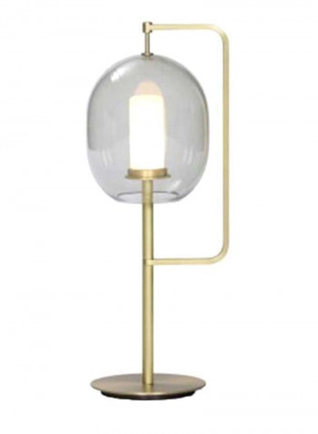 Decorative LED Table Lamp Gold/Clear
