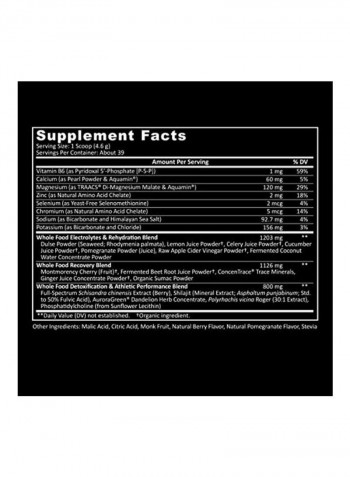 Electrolytes Powder Dietary Supplement