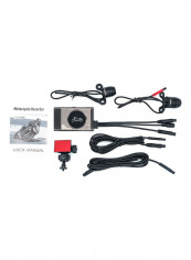 Motorcycle Driving Recorder 1080P HD Waterproof Dual-Lens