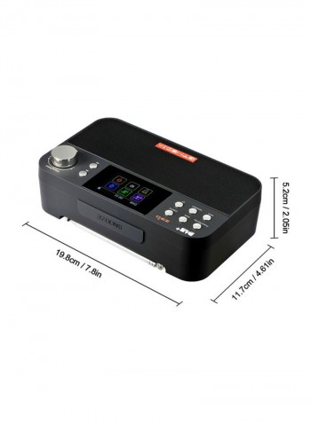 Portable DAB Radio DV2010 Black