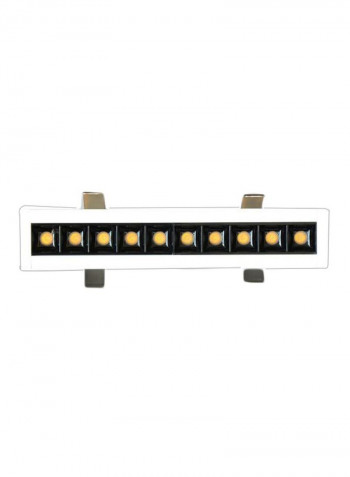 10-Head LED Downlight White 5.55x6x29.5centimeter
