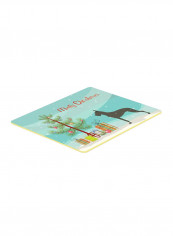 Great Dane Merry Christmas Tree Kitchen/Bath Mat Multicolour 11 x 14inch