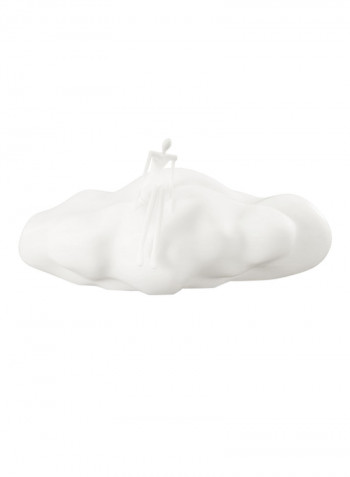 Man On The Cloud 3D Printed Sculpture White 190g