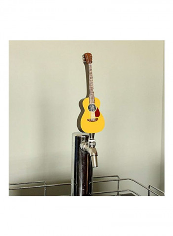 Acoustic Guitar Tap Handle Beige/Brown 11.5x5.1x1.8inch