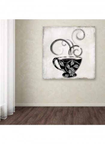 Brewed 1 Canvas Wall Art Multicolour 18 x 24inch