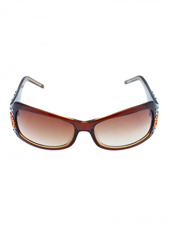 Women's Rectangular Sunglasses - Lens Size: 60 mm