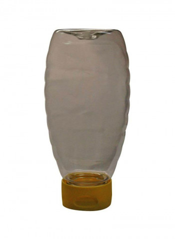 24-Piece Inverted Queenline Squeeze Jar With Lid Clear 6.5x3x2inch