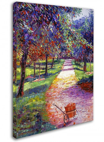 French Orchards Canvas Wall Art Multicolour 18 x 24inch