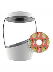 Glass Fermentation Jar With Sleeve White/Clear