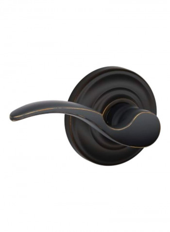 Passage Door Lever Black/Yellow 6.8x5.7x4inch