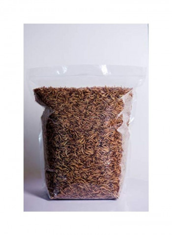 100% Natural Dried Meal Worms Brown 2.26kg