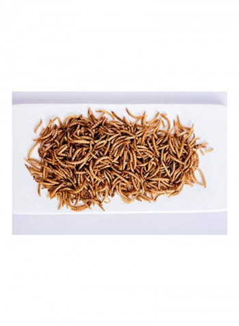 100% Natural Dried Meal Worms Brown 2.26kg