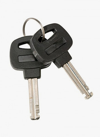 Large Bicycle U-Lock 3.8x18.03x18.8inch