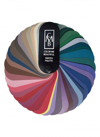 Swatch Fan Makeup Palette Multicolour