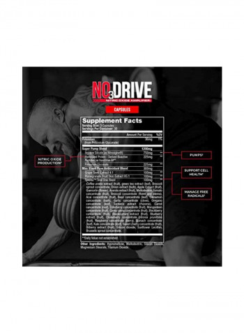 NO3 Drive Dietary Supplement - 90 Capsules
