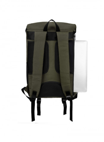 Camera Backpack For Canon Green/Black