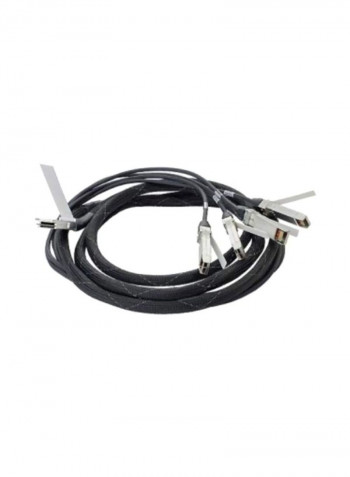 QSFP Plus SFP Plus With DAC Cable Black