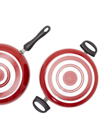 14-Piece Non-Stick Cookware Set Multicolour