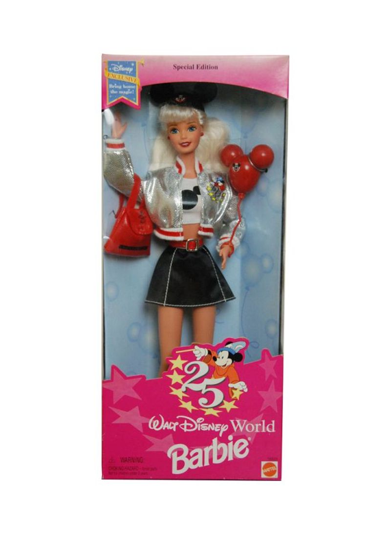 25 Walt Disney World Barbie Doll 11.5inch