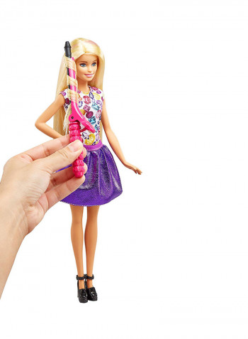 Crimp And Curl Doll With Accessories