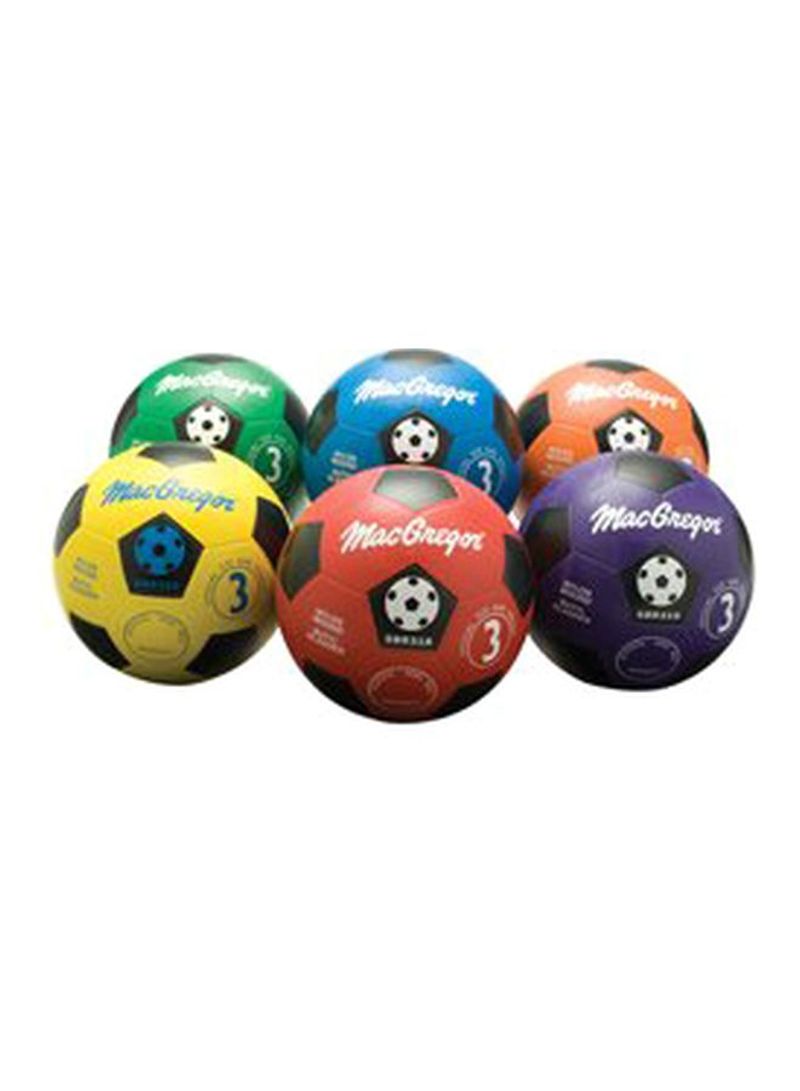 6-Piece Soccer Prism Ball Set