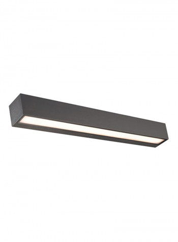 Garden Wall Light Black 15 X 6 X 6centimeter