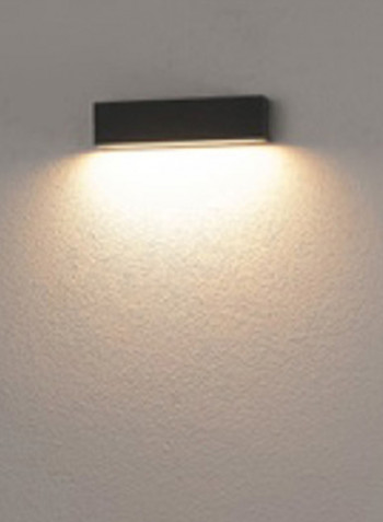 Garden Wall Light Black 15 X 6 X 6centimeter