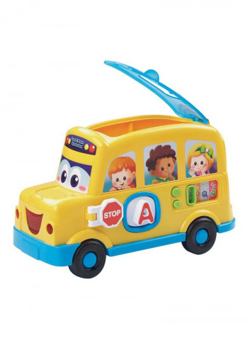 Early Learning Count And Learn Alphabet Bus 17.04 x27.71x11.99cm