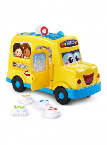 Early Learning Count And Learn Alphabet Bus 17.04 x27.71x11.99cm