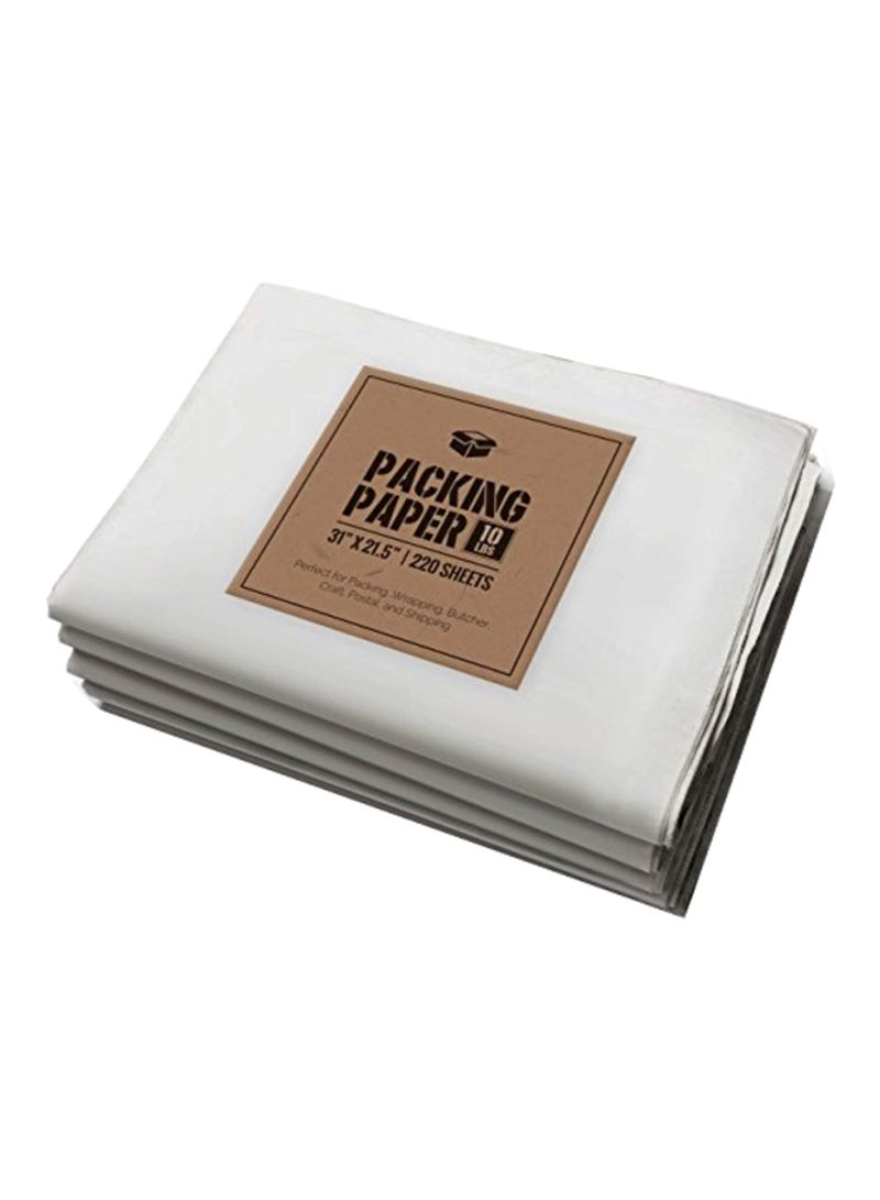 220-Piece Packing Paper Set