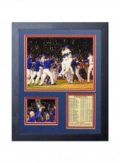 Glass Photo Frame Blue/Red/Beige 1x15x12inch