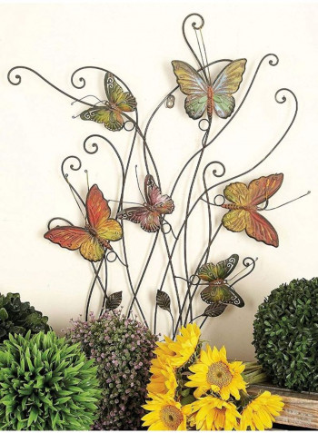 Metal Wall Decor Multicolour 80 x 50centimeter